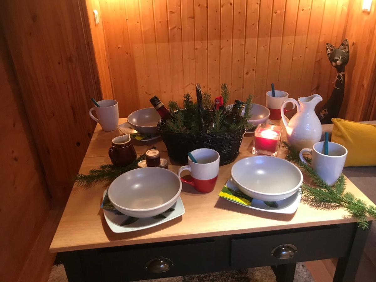 Le Blanc Nordique Villa Le Bouchet-Mont Charvin Bagian luar foto