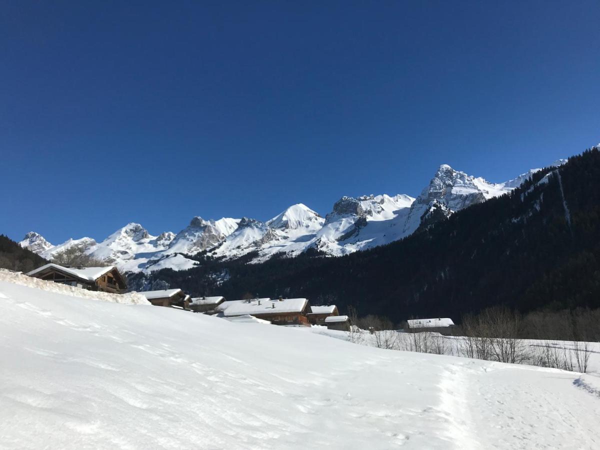 Le Blanc Nordique Villa Le Bouchet-Mont Charvin Bagian luar foto