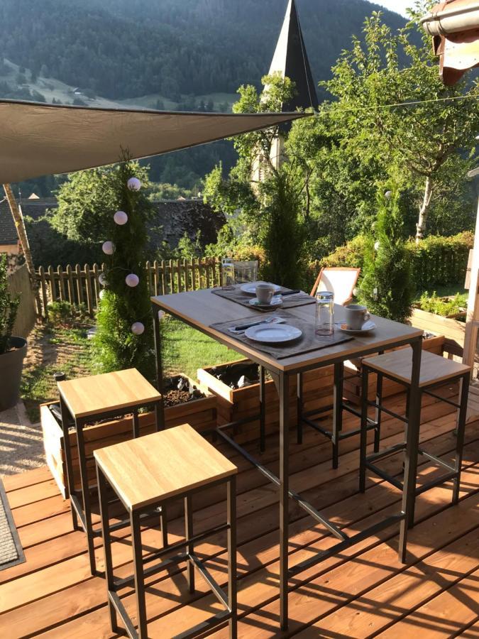 Le Blanc Nordique Villa Le Bouchet-Mont Charvin Bagian luar foto