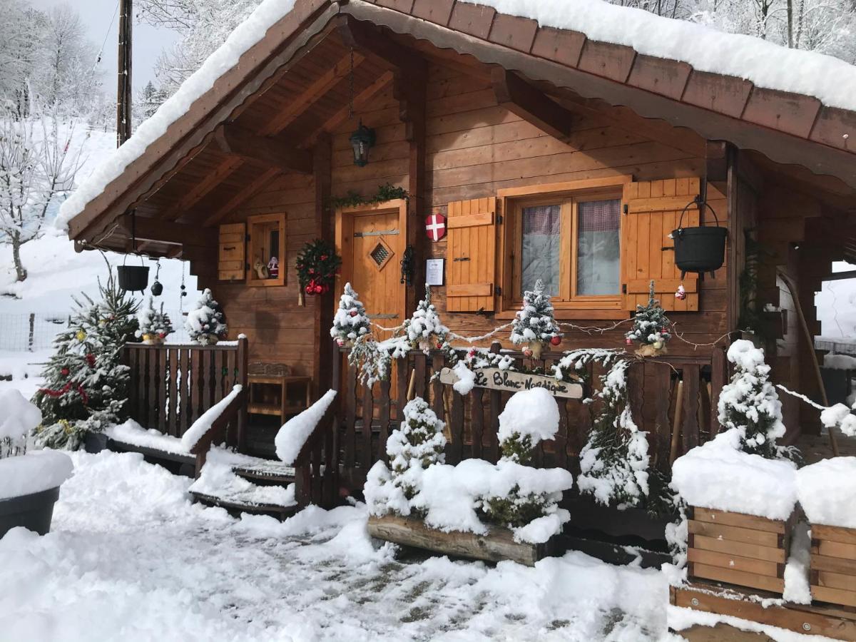 Le Blanc Nordique Villa Le Bouchet-Mont Charvin Bagian luar foto