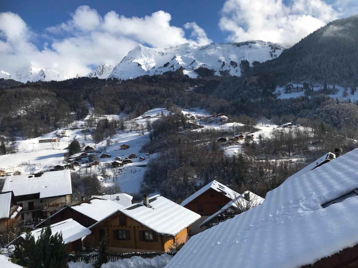 Le Blanc Nordique Villa Le Bouchet-Mont Charvin Bagian luar foto
