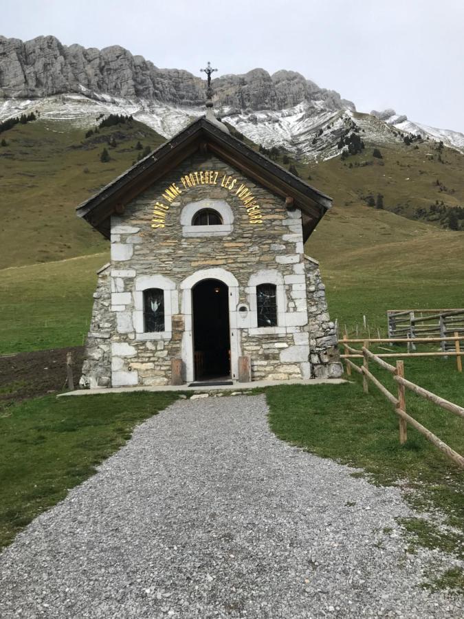 Le Blanc Nordique Villa Le Bouchet-Mont Charvin Bagian luar foto