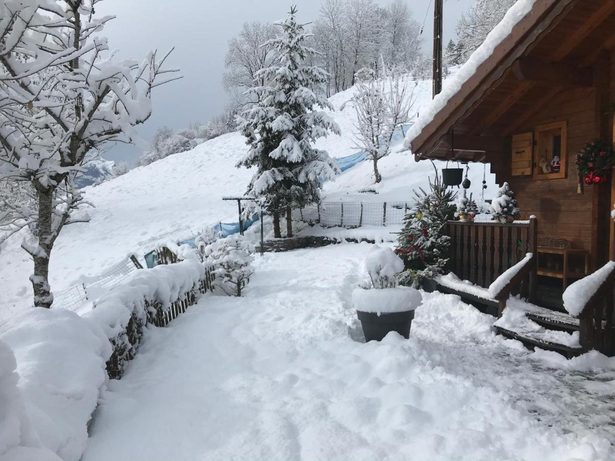 Le Blanc Nordique Villa Le Bouchet-Mont Charvin Bagian luar foto