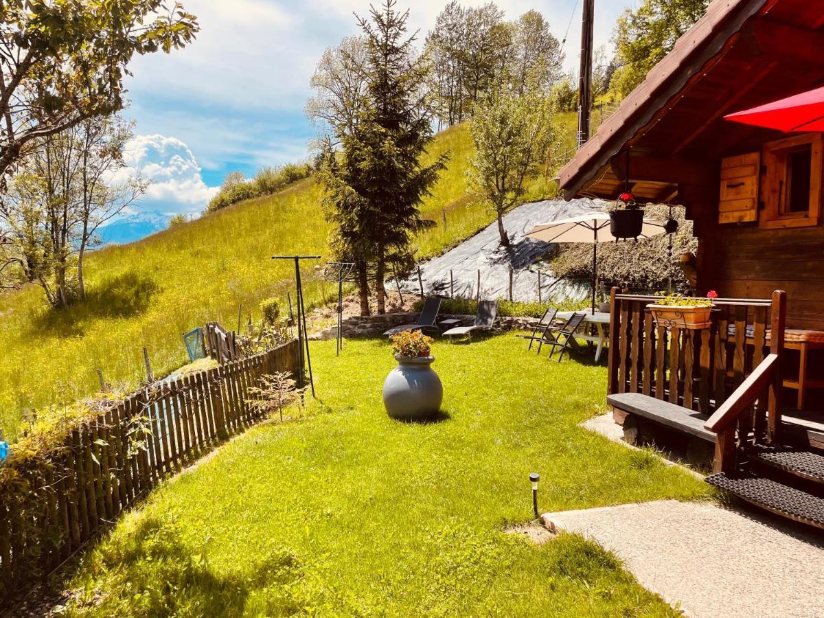 Le Blanc Nordique Villa Le Bouchet-Mont Charvin Bagian luar foto