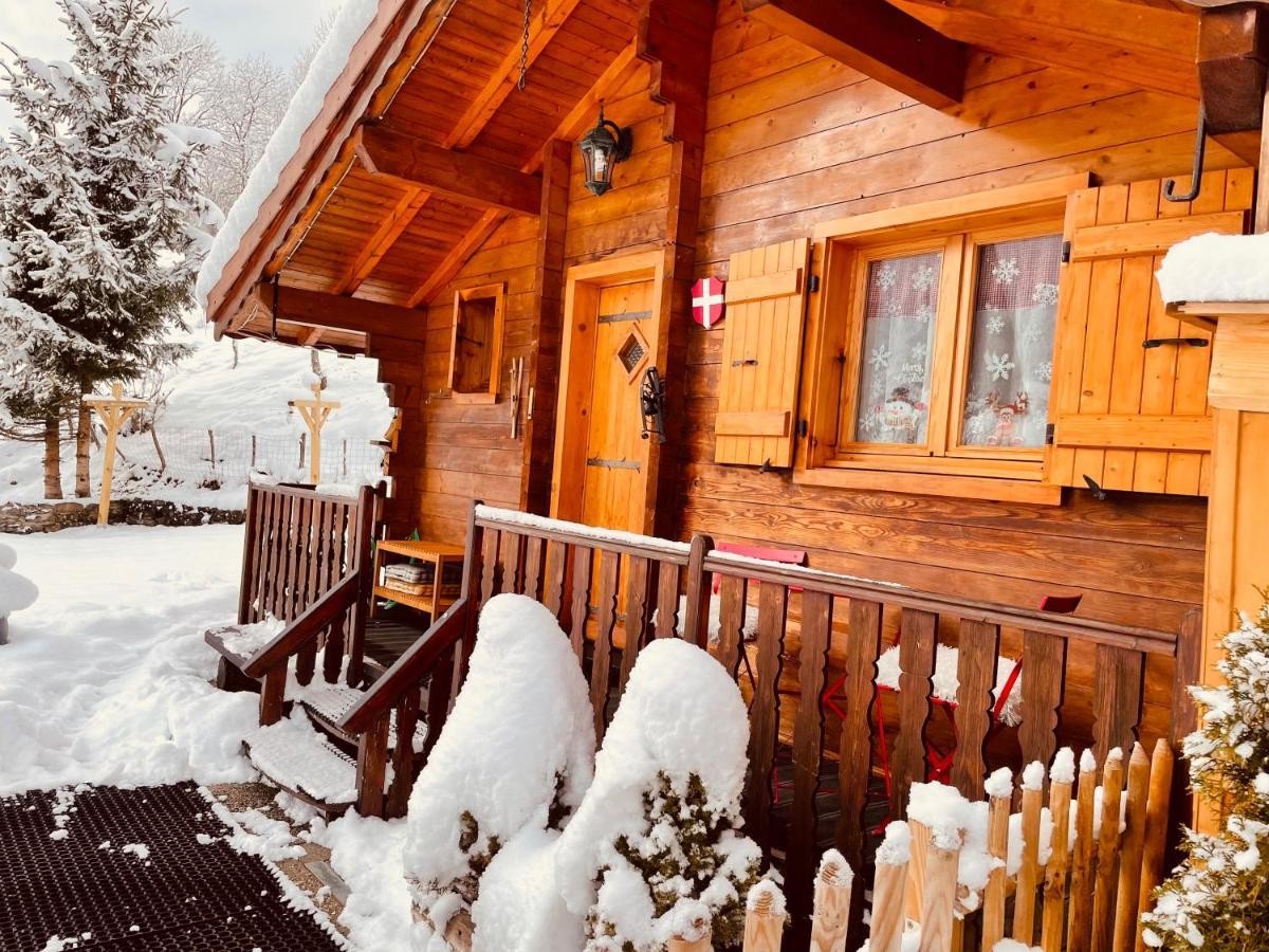 Le Blanc Nordique Villa Le Bouchet-Mont Charvin Bagian luar foto