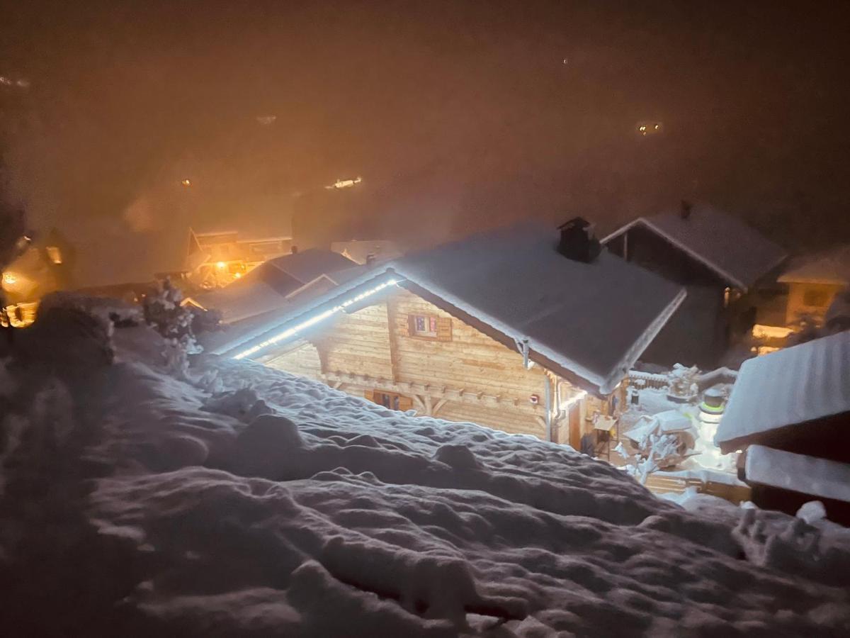 Le Blanc Nordique Villa Le Bouchet-Mont Charvin Bagian luar foto