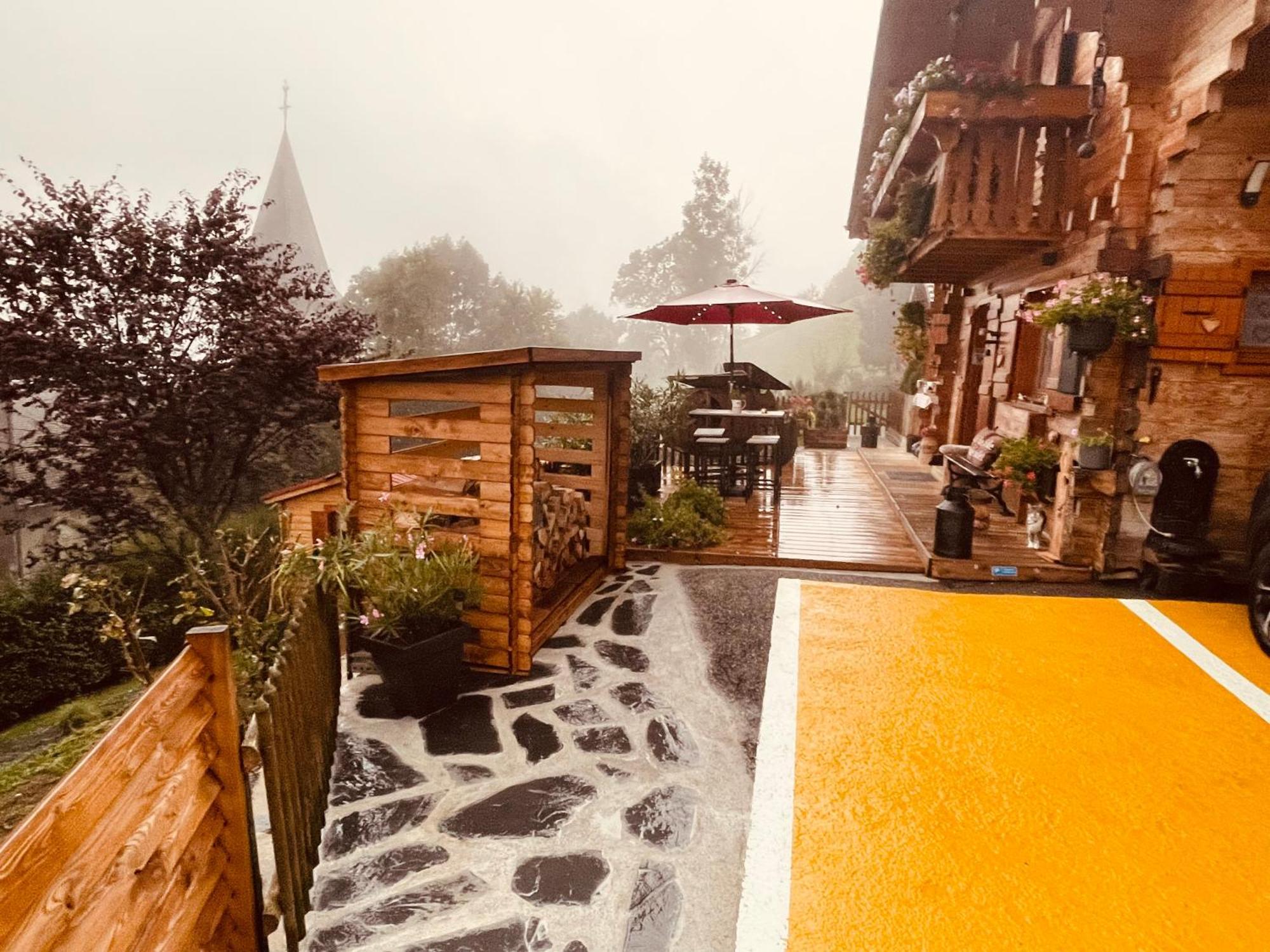 Le Blanc Nordique Villa Le Bouchet-Mont Charvin Bagian luar foto