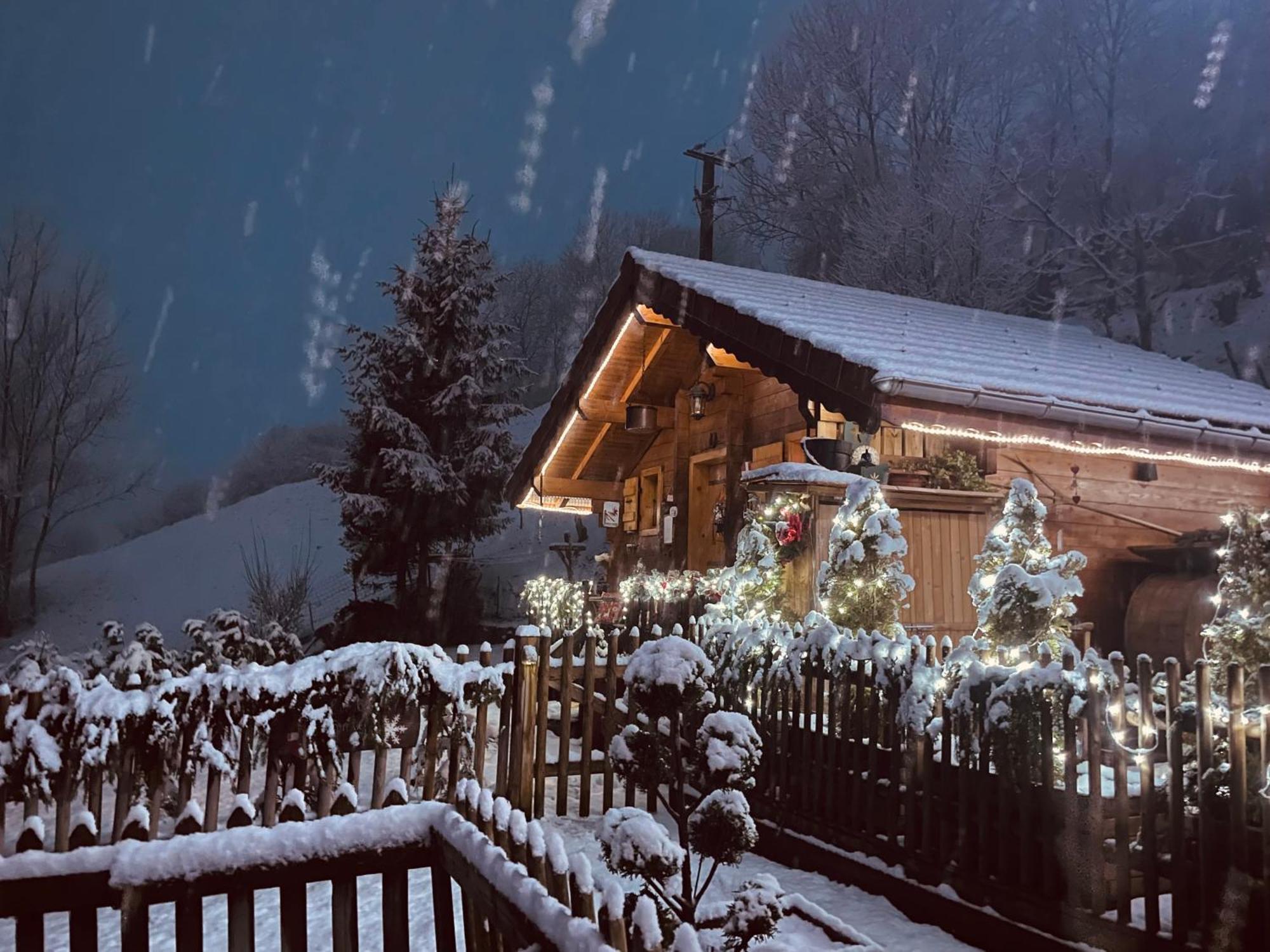 Le Blanc Nordique Villa Le Bouchet-Mont Charvin Bagian luar foto