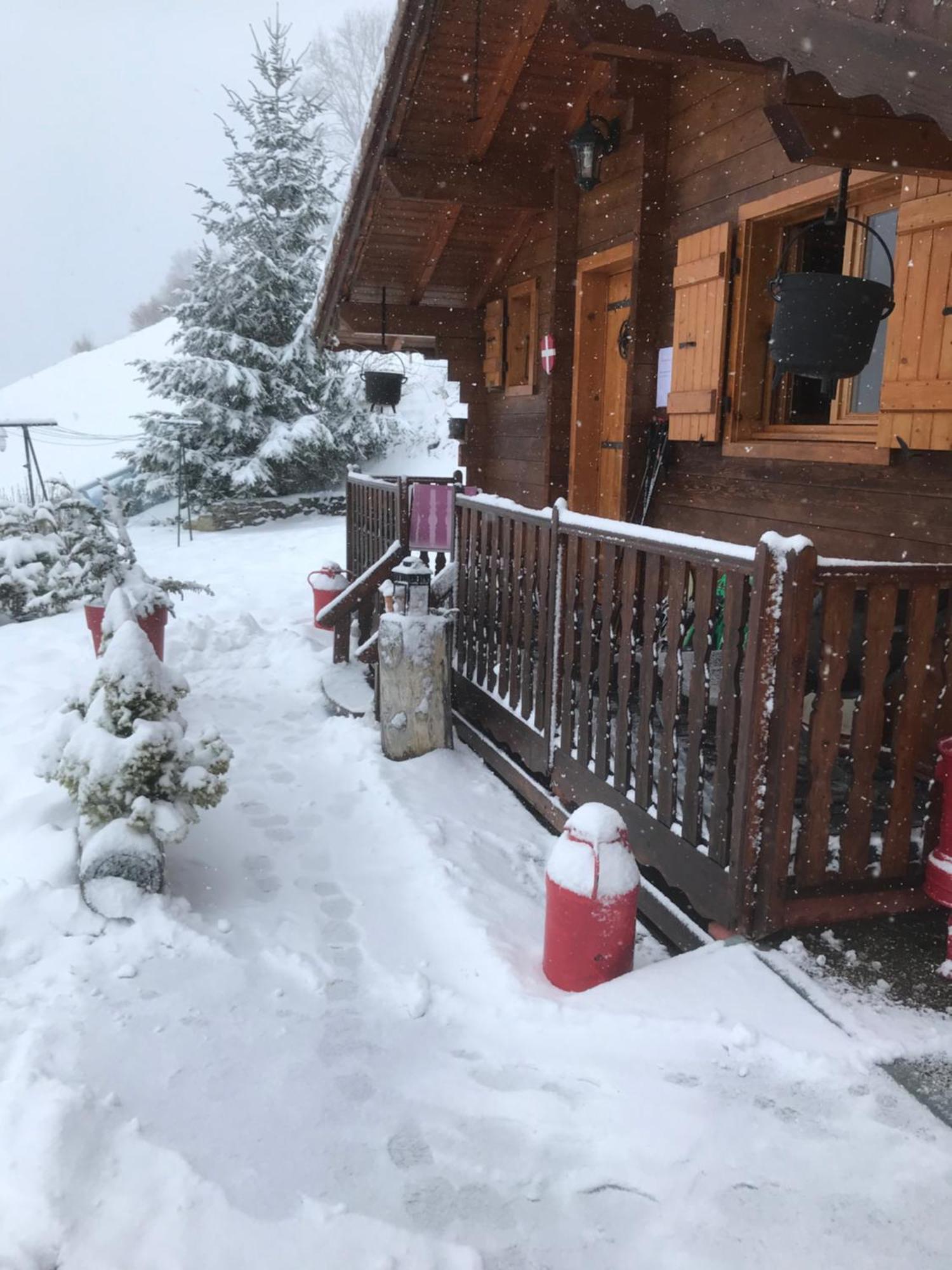 Le Blanc Nordique Villa Le Bouchet-Mont Charvin Ruang foto