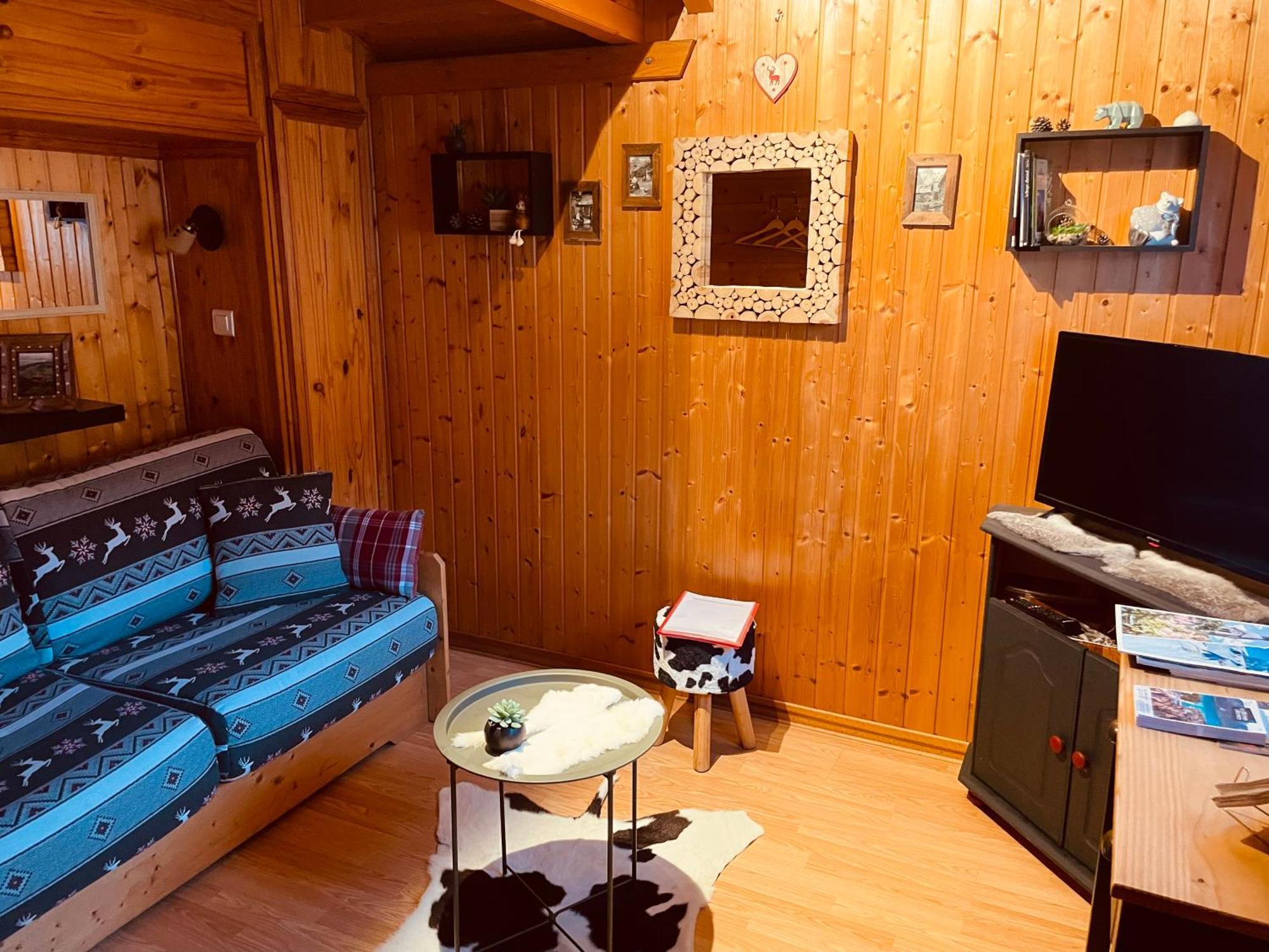 Le Blanc Nordique Villa Le Bouchet-Mont Charvin Bagian luar foto